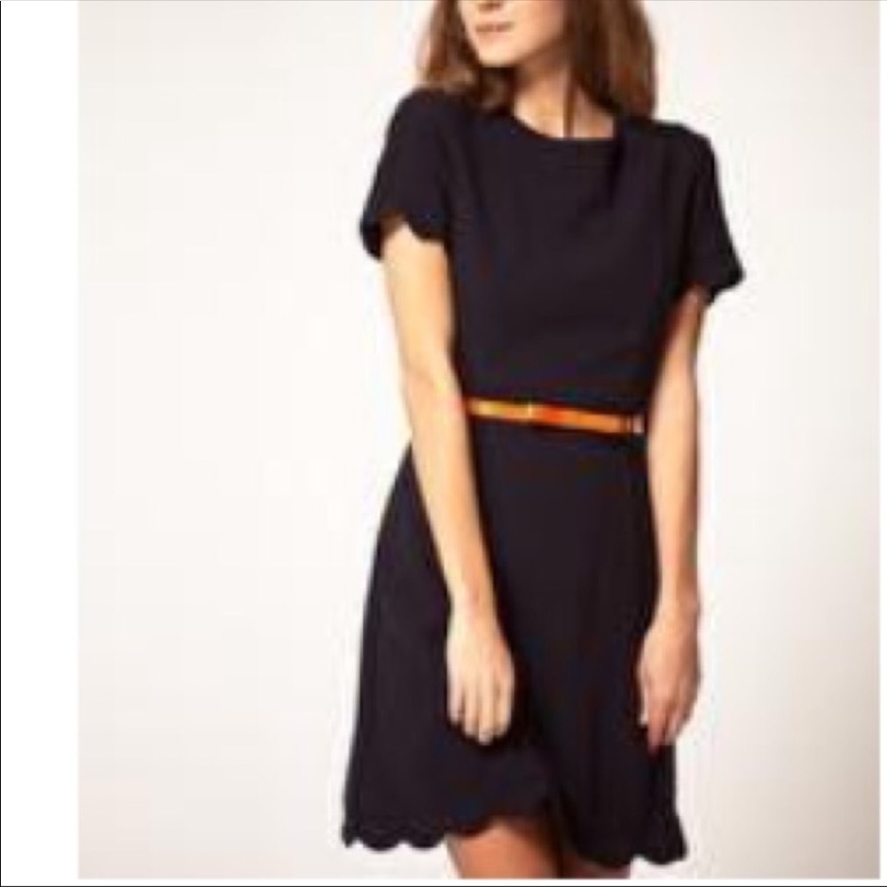 ASOS navy color dress - Picture 3 of 5